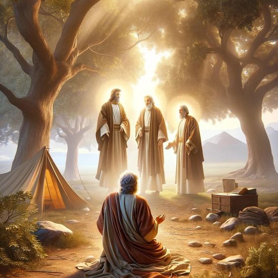 Abraham intercede por Lot su sobrino