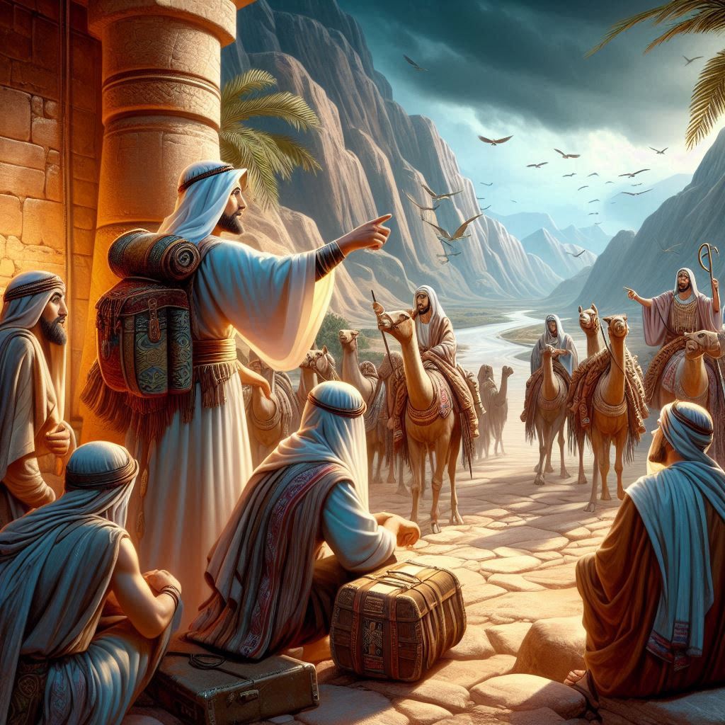 Faraón encarga a José de traer a Jacob a Egipto