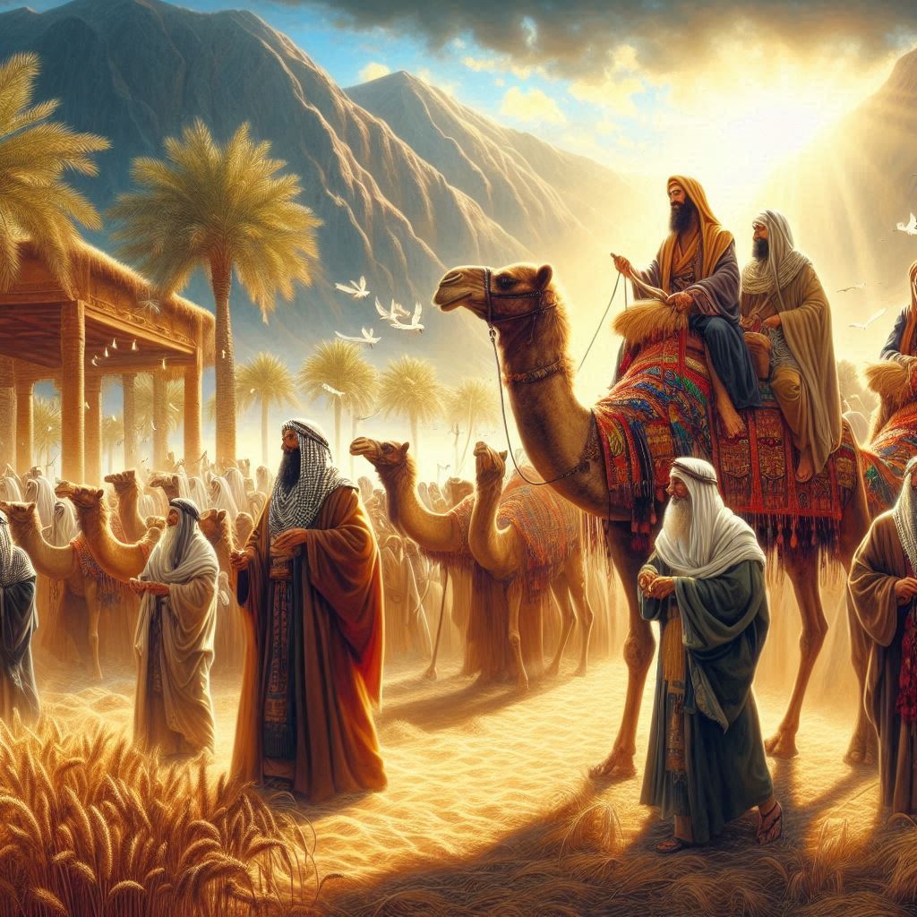 El Viaje de Jacob con toda su Familia a Egipto